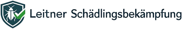 Leitner Schädlingsbekämpfung Wortmarke Logo in Landschaftsformat